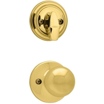 Kwikset 966P Polo Knob Single Cylinder Interior Trim for Han