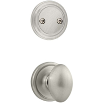 Kwikset 968L Laurel Egg Dummy Inactive Interior Trim for Han