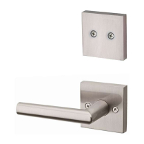 Kwikset 973MIL SQT Milan Dummy Inactive Interior Trim for Ha