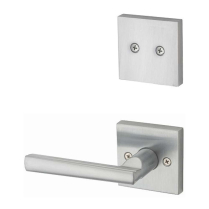 Kwikset 973MRL SQT Montreal Dummy Inactive Interior Trim for