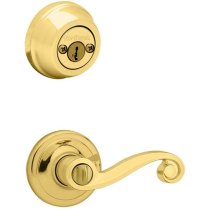 Kwikset 979LL Lido Lever Double Cylinder Interior Trim for H