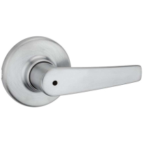 Kwikset 300DL 26D RCAL RCS Delta Satin Chrome Privacy Lever