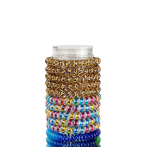 Lucky Line 410521 Wrist Coil with Ring Leopard 1 per bag