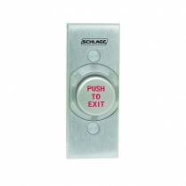Schlage Electronics 631AL-EX-DP-NS 1-1/4" Metal Button
