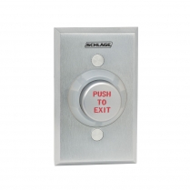 Schlage Electronics 631AL-RD-EX-DA 1-1/4" Metal Button