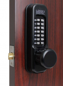 LockeyUSA 1600JBMGDC Keyless Heavy Duty Knob Lock