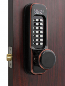 LockeyUSA 1600OILDC Keyless Heavy Duty Knob Lock