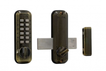 LockeyUSA M220AB Keyless Surface Mount Deadbolt