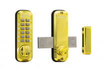 LockeyUSA M220BB Keyless Surface Mount Deadbolt