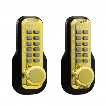 LockeyUSA M230BBDC Keyless Deadlocking Spring Latch