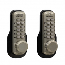 LockeyUSA M230SNDC Keyless Deadlocking Spring Latch