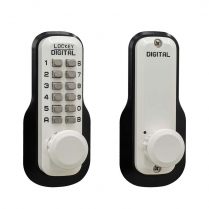 LockeyUSA M230WH Keyless Deadlocking Spring Latch