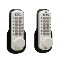 LockeyUSA M230WHDC Keyless Deadlocking Spring Latch