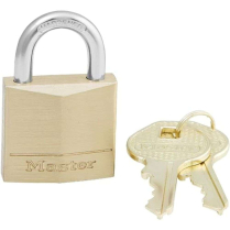 Master Lock 130D Padlock 1-3/16" Solid Brass