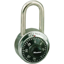 Master Lock 1502LF Black Dial 1-1/2" Combination Padlock