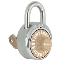 Master Lock 1585 Colored Dial Combination Padlock for Lockers