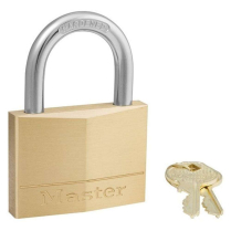 Master Lock 160D Padlock Solid Brass 2-3/8"