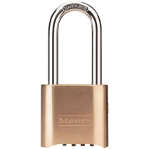 Master Lock 176LH-P420 Combination Padlock w/Key Override