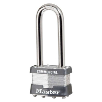 Master Lock 1LJ Padlock 1-3/4" w/2-1/2" Shackle