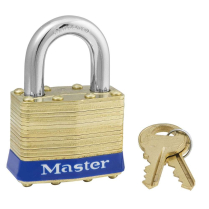 Master Lock 2 Padlock 1-3/4" Stacked Brass KD