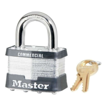 Master Lock No. 25KAMK Series Laminated Steel Padlock