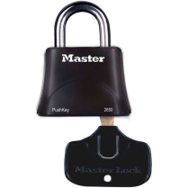 2650 PUSHKEY PORTABLE PADLOCK REQUIRES NO TURNING OR GRIPPIN