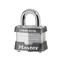 Master Lock 3 Padlock - 1-9/16" - Laminated Steel