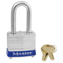 Master 3KALFBLU Laminated Steel Padlock