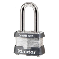 Master Lock 3LF Padlock -1-9/16-Series Steel-KD-1 1/2 Shk