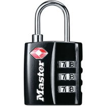 Master Lock 4680DBLK TSA Travel Lock Black