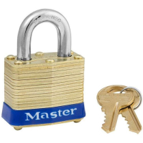Master Lock 4N Laminated Brass Padlock Bump Stop
