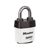 Master Lock No. 6121KAWHT Pro Series Colored Padlocks