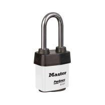 Master Lock No. 6121KDLFWHT Pro Series Colored Padlocks