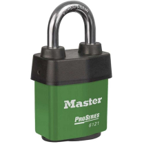 Master Lock No. 6121NKDGRN Pro Series Colored Padlocks