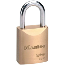 Master Lock 6840KA Pro Series Brass Padlock 1-3/4 Key 10G020