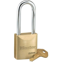 Master Lock 6840LJ Pro Brass Padlock 1-3/4" KD w/2-7/16" Shk