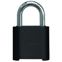 Master Lock 878 Combination Padlock Powder Black Zinc Body