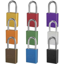American A1106KAMKBRN Padlock - 1-1/2"- 5-Pin Safety
