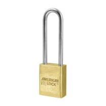 American Lock No. ASL42N Solid Brass Government Padlock