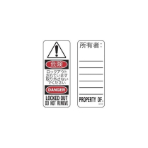 Master Lock S141LJALEN (411) Multilingual Padlock Label