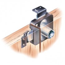 Timberline Double Door Lock Cylinder Body