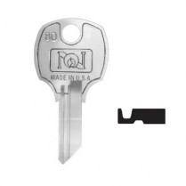 National D8791 5 Disc Tumbler Key Blank