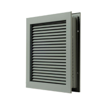 NGP L-700-RX-GPZ-24-12 Self Attach No Vision Louver Grey