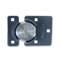 Pac Lock 7000B-7A-SLV/775 MA Flt Puck Shrt Hasp 1 Shrt Alum