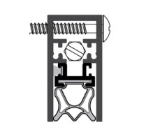 Pemko 4301CPKL-36 Automatic Door Bottom, Pemkoprene Insert