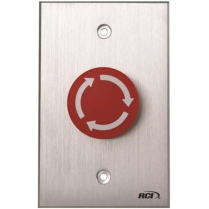 RCI 919-MA 40 Mushroom Button Red Rotary Release