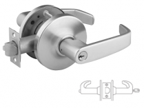 Sargent 28-10G24-LL-26D Entry, Cylindrical Lever Lock