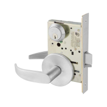 Sargent 56-8204-OP-26D-LH Storeroom Chrome LH 8200 Mort MELR