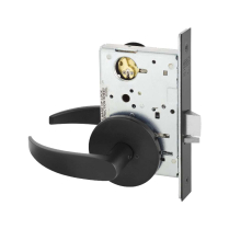 Sargent 56-8204-OP-BSP-LH Storeroom Black LH 8200 Mort MELR