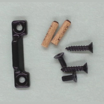 Sargent 624-BLACK Standard Bottom Strike